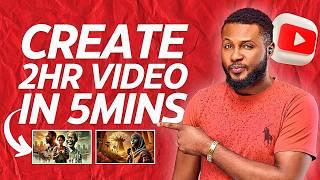 How to Create a 2-Hour Long African Folktale Video in 5 Minutes for Your YouTube Channel Livestream