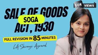 Sale of Goods Act 1930 | SOGA Act Full Revision Lecture