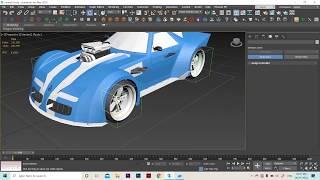 car - rigging | 3ds max