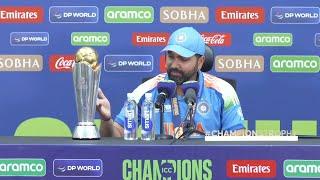 Rohit Sharma Press Conference after India Won the champions trophy 2025 final