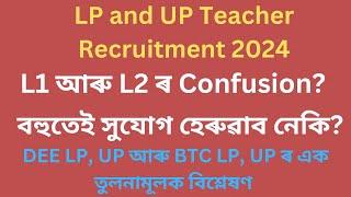 শিক্ষক নিযুক্তি আৰু Language 1 and 2 । TET Teacher Recruitment Process ,Assam TET,BTC TET