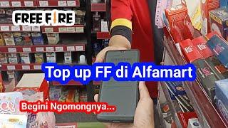 Cara Top up Diamond Free Fire bayar di Alfamart