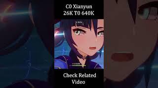 C0 Xianyun 640K F2P Nuke  #xianyun #genshin #genshinimpact #cloudretainer #f2pplayer