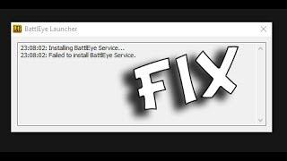 Failed to install BattleEye Service FIX 100% working (PUBG, Fortnite, R6)