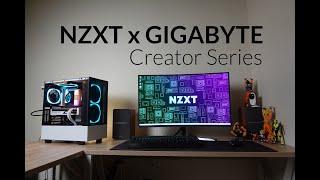 NZXT H510 ELITE WITH  GIGABYTE B550 & RTX3070 VISION B-ROLL