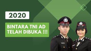 Pendaftaran Bintara TNI AD 2020