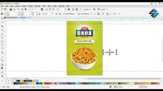 Namkeen Packaging Design in Corel Draw Tutorial by Sahni Graphics