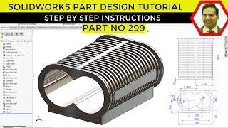 SolidWorks Part Design Tutorial: Essential Techniques for Accurate Models | Part No 299