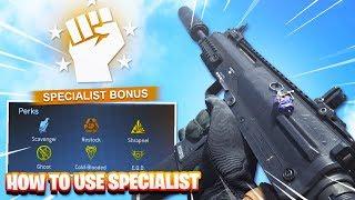 HOW TO USE "SPECIALIST" MODERN WARFARE! - BEST SPECIALIST CLASS SETUPS MW! (SPECIALIST BONUS MW)