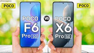 Xiaomi Poco F6 Pro vs Poco X6 Pro || Price || Specs Comparison