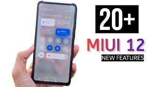 MIUI 12  New 20+ Hidden Features | K20 Pro MIUI 12 Features