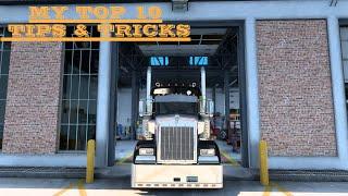 My top 10 things that you probably don't know in American Truck Simulator / Euro truck simulator2