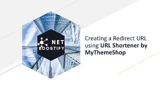 Creating a Redirect URL using URL Shortener by MyThemeShop