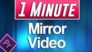 How to Mirror Video Clip Tutorial | Premiere Pro CC 2019