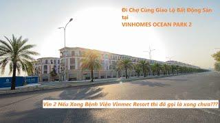 Đi Chợ Cuối Năm Với BĐS Vinhomes Ocean Park 2 - Xem Tiến Độ Bệnh Viện Vinmec