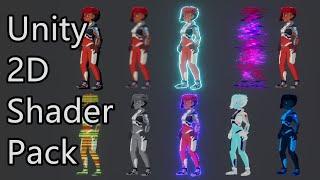 Unity VFX -  2D Shader Pack - Downloadable