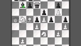 Chess and Einstellung effect; expert example