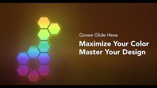 Govee Glide Hexa Light Panels | A Palette of Colors on Every Single Panel