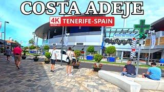 TENERIFE - COSTA ADEJE | Morning Walk around Different Places  4K Walk ● March 2025