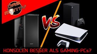 Können Konsolen wie Playstation 5 + Xbox Series X einen Gaming-PC ersetzen? | DasMonty