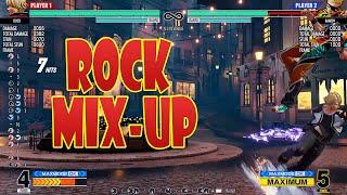 KOF XV: ROCK - Anti Throw & Roll Setup !
