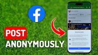 How to Post Anonymously on Facebook Group - [IPhone 15 Pro]