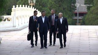 Putin pays his first foreign trip to China after inauguration – What topics were discussed?
