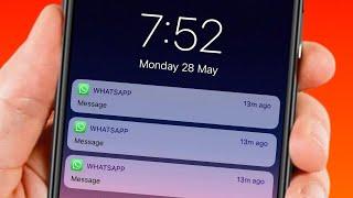 WhatsApp Notification Not Showing on Home Screen iPhone iOS 16