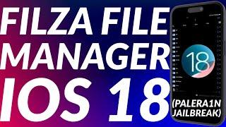 Install Filza iOS 18 | Filza File Manager iOS 18 | Install Filza Sileo iOS 18 | Palera1n Filza 18