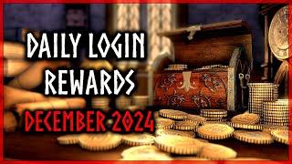 ESO Daily Login Rewards December 2024