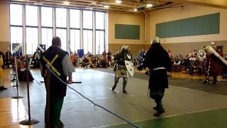 Northshield Fall Crown Tournament 2013l Sir Murdoch and Duke Siegfried bouts 1 and 2 finals