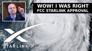 Wow! I Was Right… FCC Releases Starlink DTC