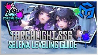 Torchlight Infinite - New Hero Selena Leveling Guide by @Milkybk_ - TL:I SS6 The Frozen Canvas