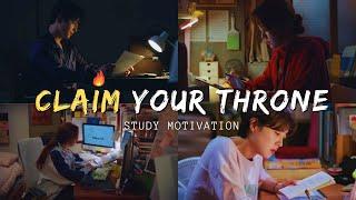 Rise up and claim your THRONE! K-drama Study Motivation for Exams 