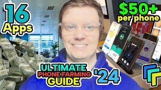 Earn $50 Per Device With Phone Farming (Ultimate Phone Farming Guide 2024)