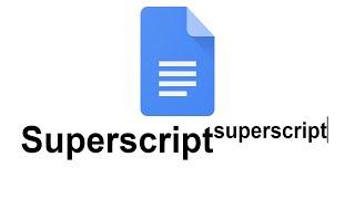 How To Type Superscripts In Google Docs