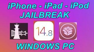 Windows| iOS 14.8 Jailbreak With Cydia|iOS 14 Jailbreak