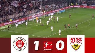 FC St. Pauli gegen VfB Stuttgart [1-0] | Bundesliga 2024/25 | Spielen Höhepunkte!