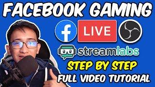 PAANO MAG LIVE STREAM SA FACEBOOK GAMING FULL VIDEO TUTORIAL STEP BY STEP (TAGALOG)