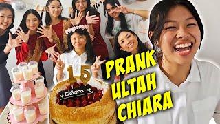 PRANK ULANG TAHUN CHIARA BARENG TEMAN SEKOLAH BARU !