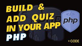 Quiz in php | With Code | Full Guide | Add in your website