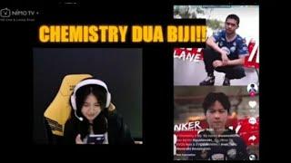 ONIC GEBIAN Reaction Tiktok REKT dan WANN!! Chemistry Dua Biji‼️