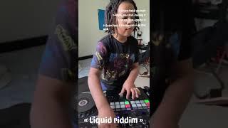 the talented kid dj on the mix