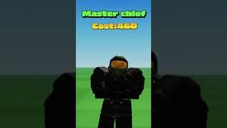 Making a master chief avatar roblox outfit idea! #shorts #trending #gaming #roblox