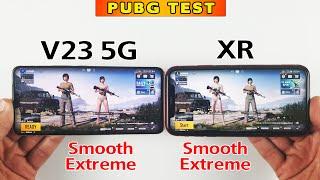 Vivo V23 5G vs iPhone XR PUBG TEST - Dimensity 920 5G vs A12 Bionic PUBG MOBILE TEST