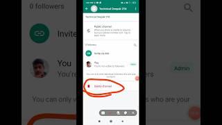 whatsapp channel delete kaise kare | whatsapp channels remove | whatsapp channels delete