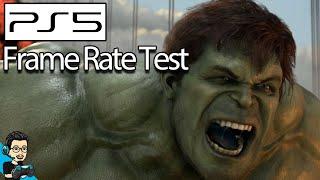 Marvel's Avengers - PS5 Upgrade - Frame Rate Test