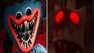 Poppy Playtime All JUMPSCARES VS Impostor Hide Online - Among Us 3d Jumpscares