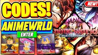 ️New️ ALL WORKING CODES For Anime World Tower Defense 2024 - Roblox Anime World Tower Defense Code