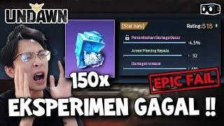 NIAT TEST 150X LOCK GACHA STATUS MALAH BERANTAKAN ! - Undawn Garena